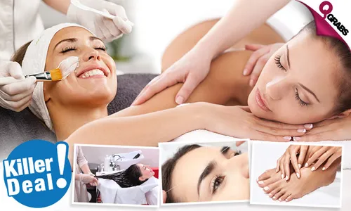 Killer Beauty Combo: Express Facial + Hair Mask with Normal Blow-Dry + Threading + Massage + Mani-Pedi & More!